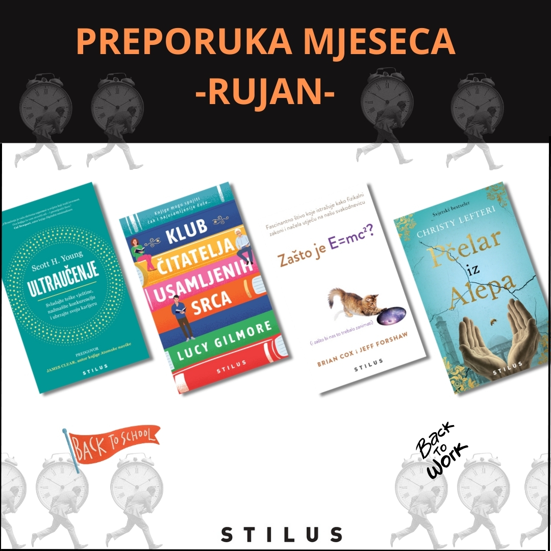 Knjige za povratak u školske klupe i posao